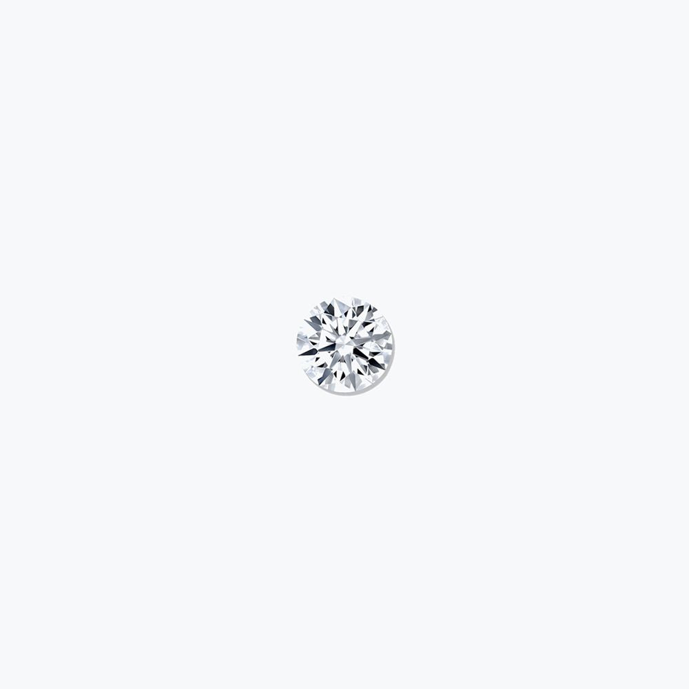 0.10cts/3.00mm Round Brilliant-cut Natural Mined colour Si clarity diamond