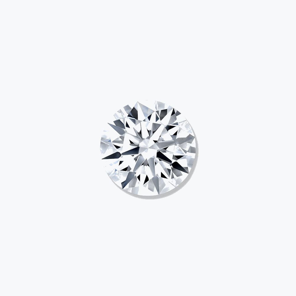 Certificated 2.00cts/8.00mm Round Brilliant-cut Natural Mined J colour i1 clarity diamond
