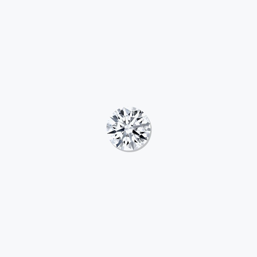 0.25cts/4.00mm Round Brilliant-cut Natural Mined J colour i1 clarity diamond