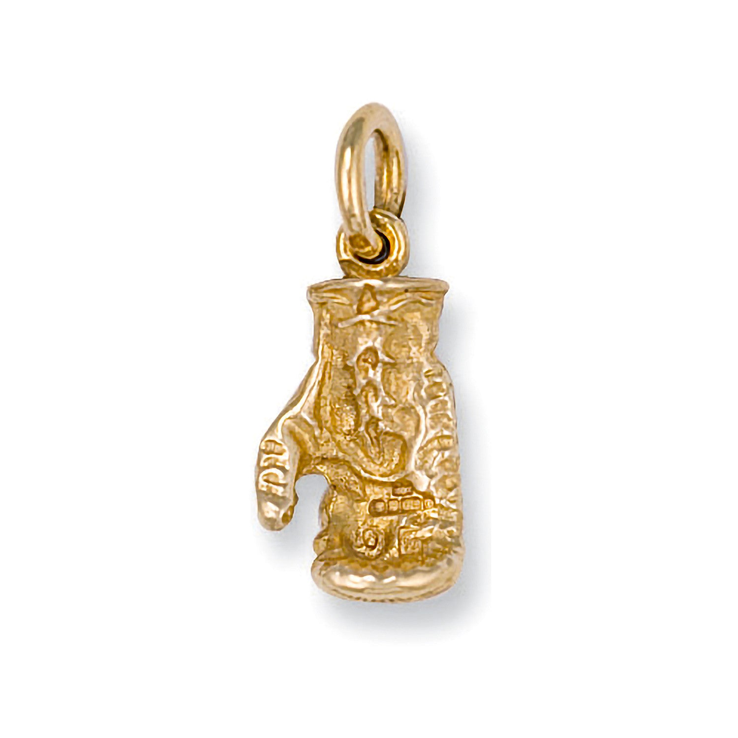 Yellow Gold Boxing Glove Pendant - 9ct Gold