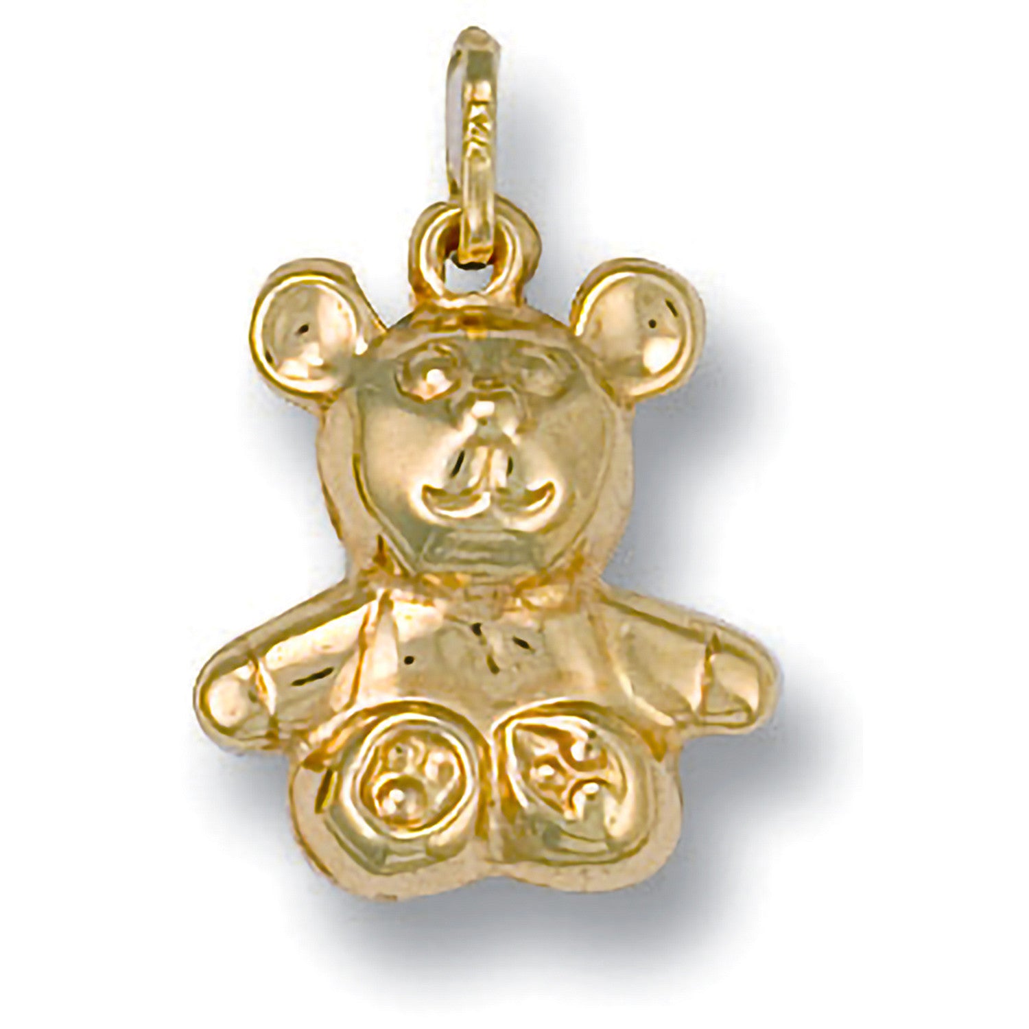 Yellow Gold Teddy Pendant - 9ct Gold