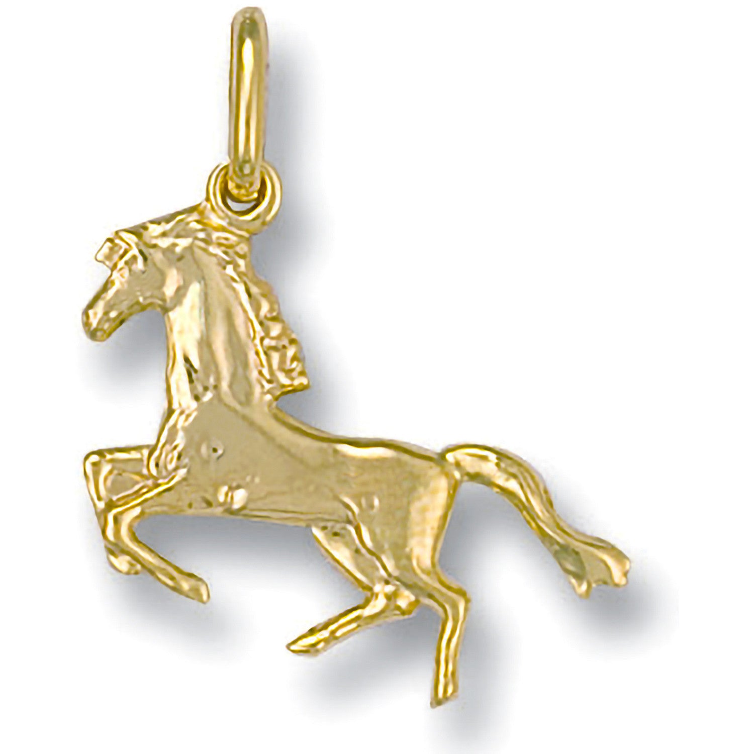 Yellow Gold Horse Pendant - 9ct Gold