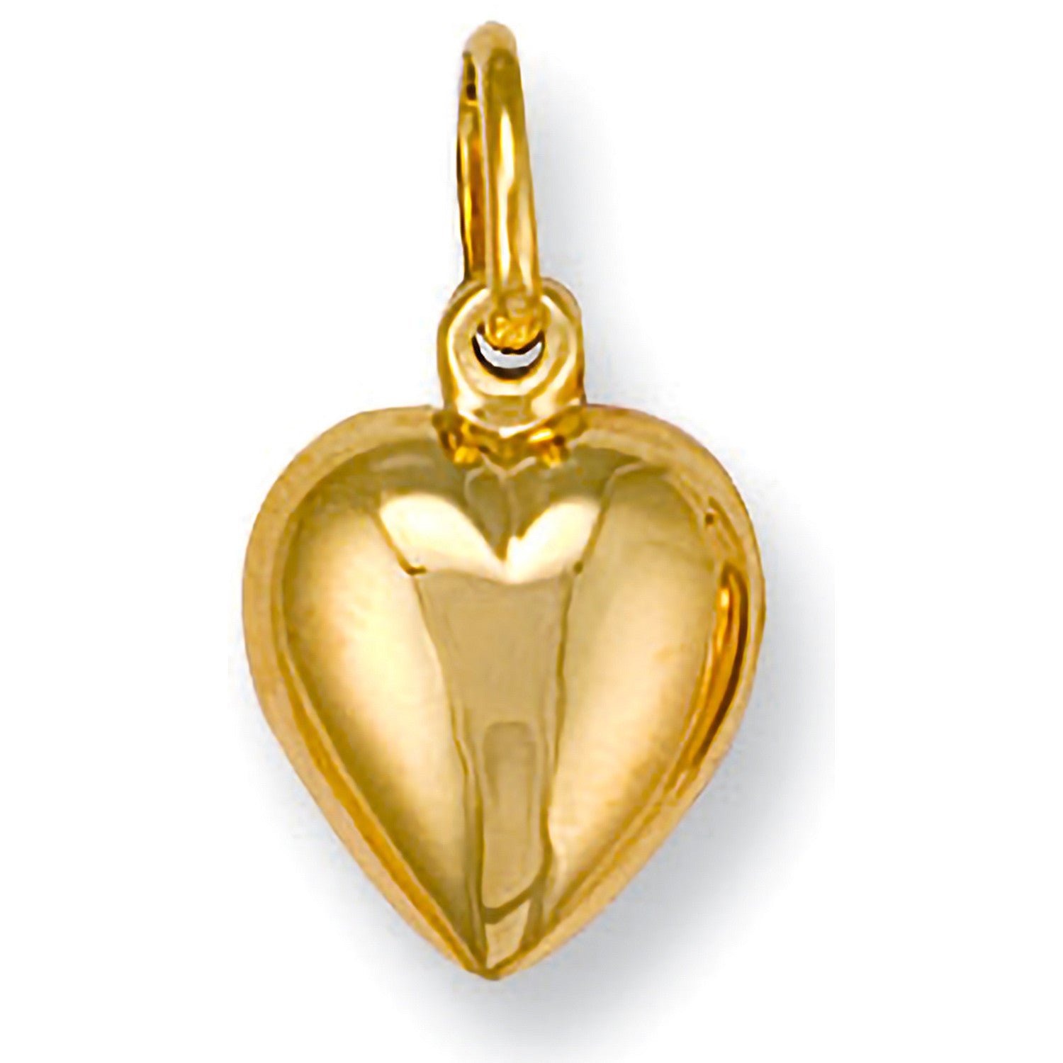 Yellow Gold Heart Pendant - 9ct Gold