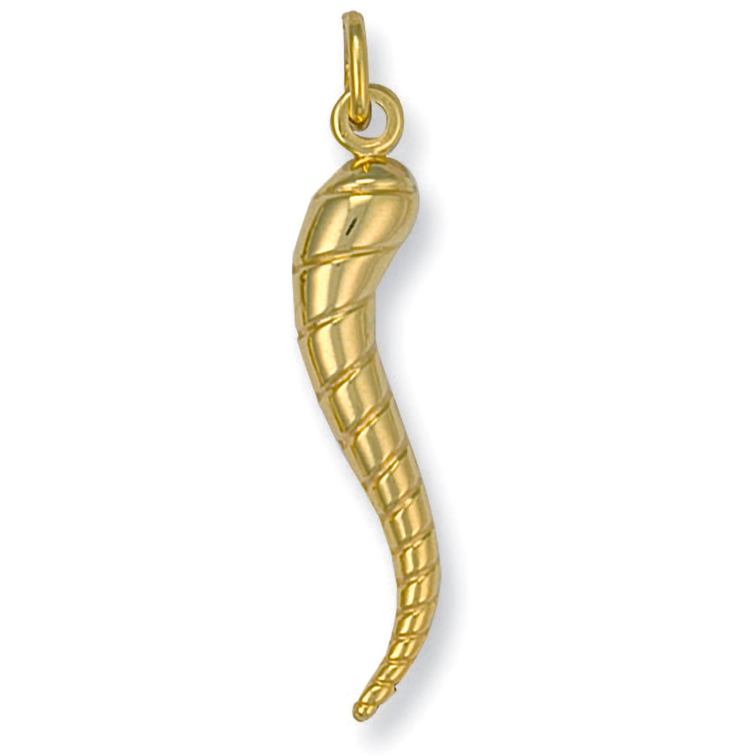Yellow Gold Horn of Life/Horn Of Plenty Pendant - 9ct Gold