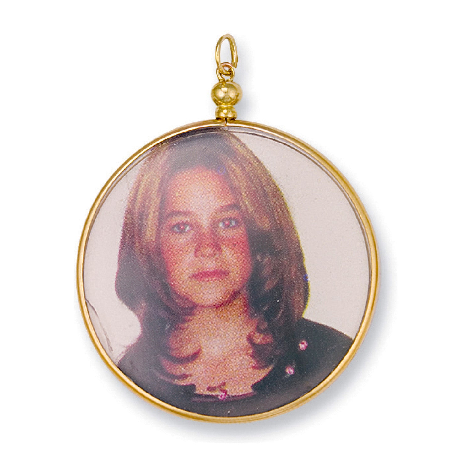 Yellow Gold Medium Picture Frame Pendant - 9ct Gold