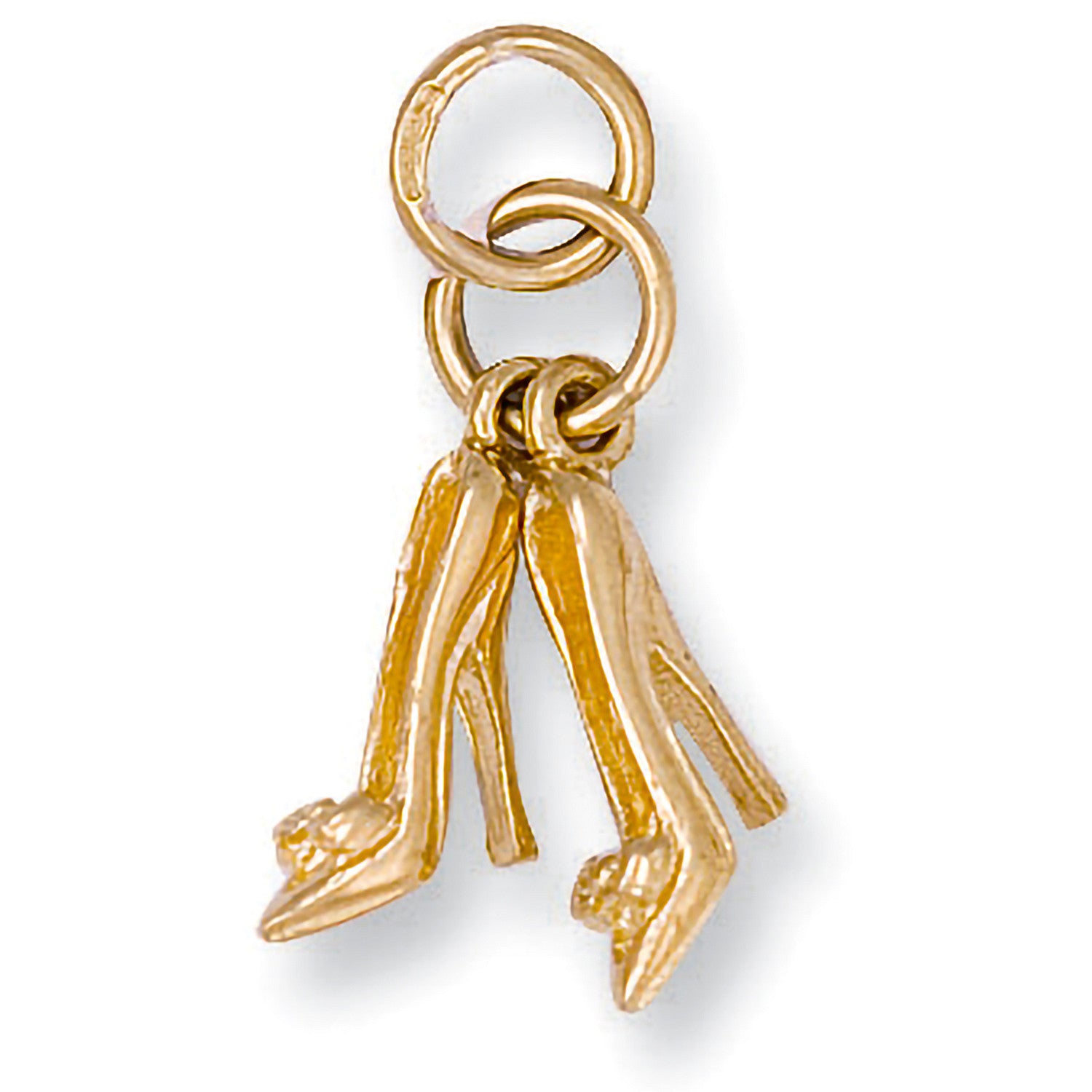 Yellow Gold Stiletto Pendant - 9ct Gold