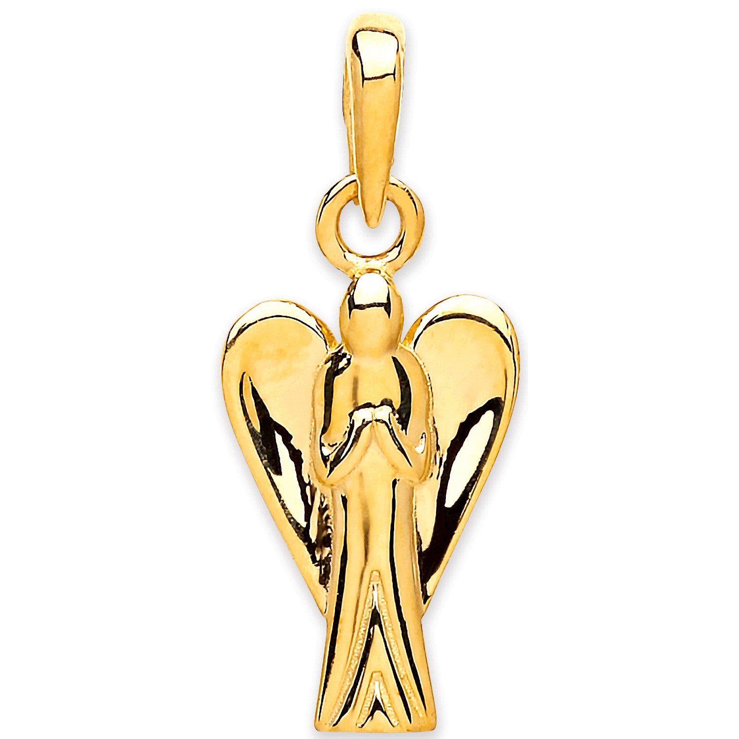 Yellow Gold Angel Pendant - 9ct Gold
