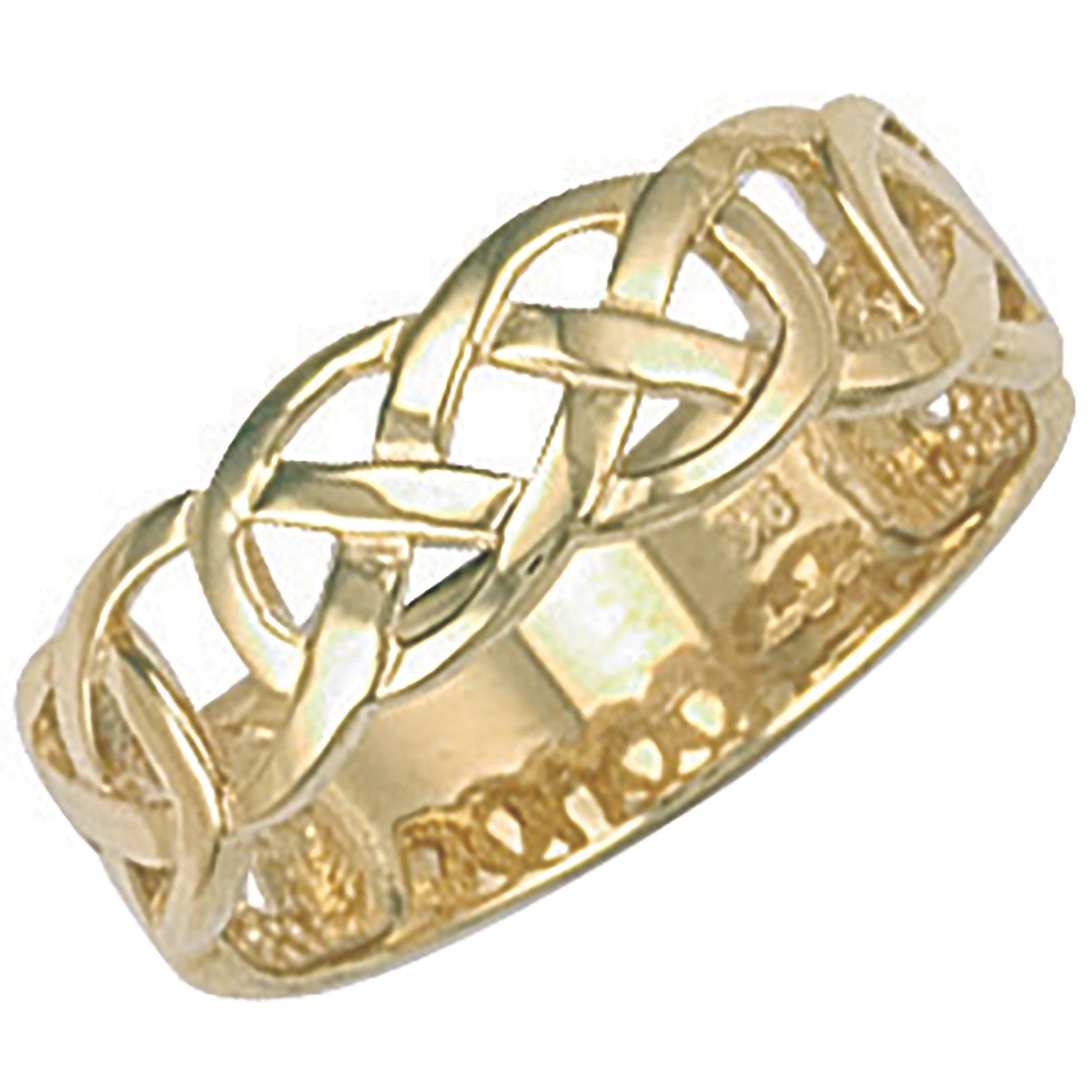 Yellow Gold Celtic Ring - 9ct Gold