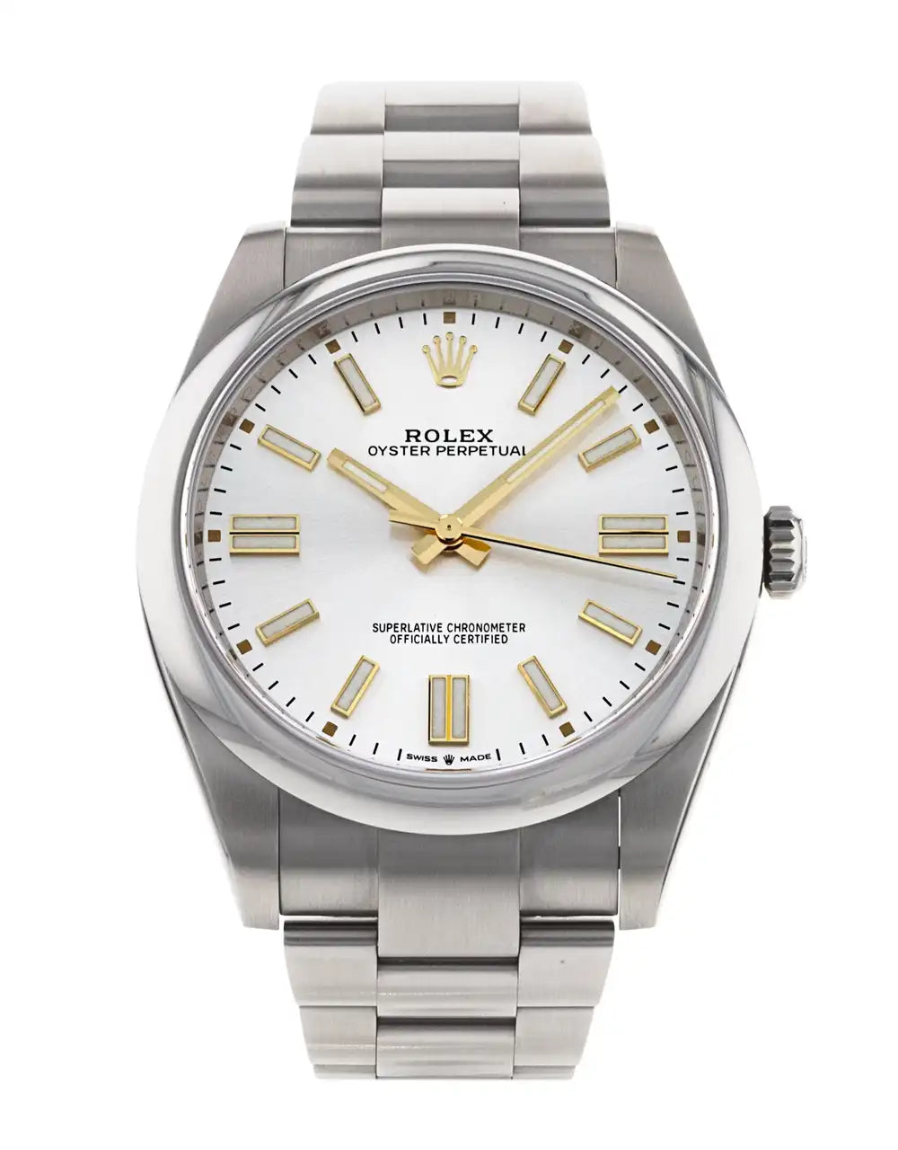 Rolex Oyster Perpetual 41 124300 Silver Dial 2024
