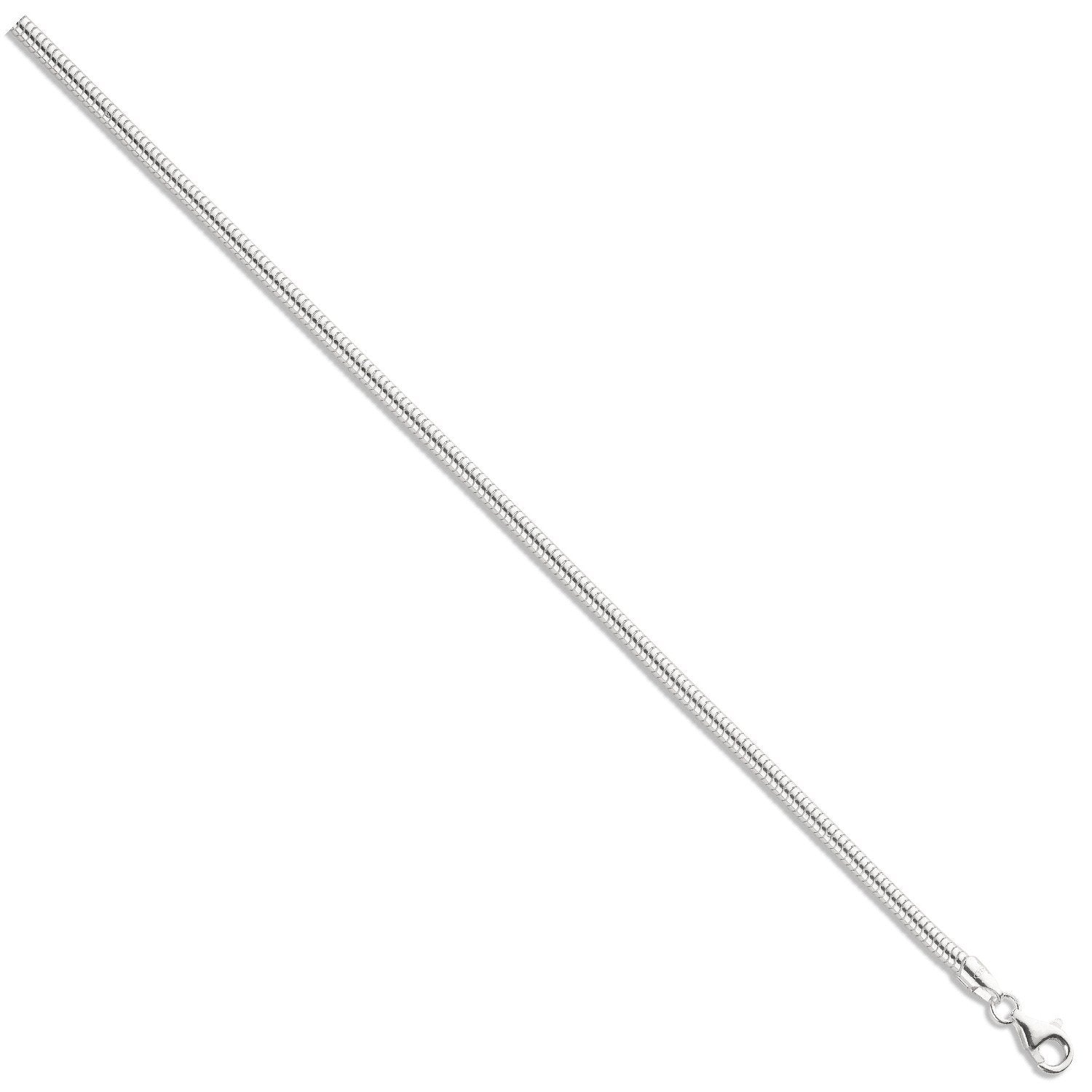 Silver 3mm Snake Chain