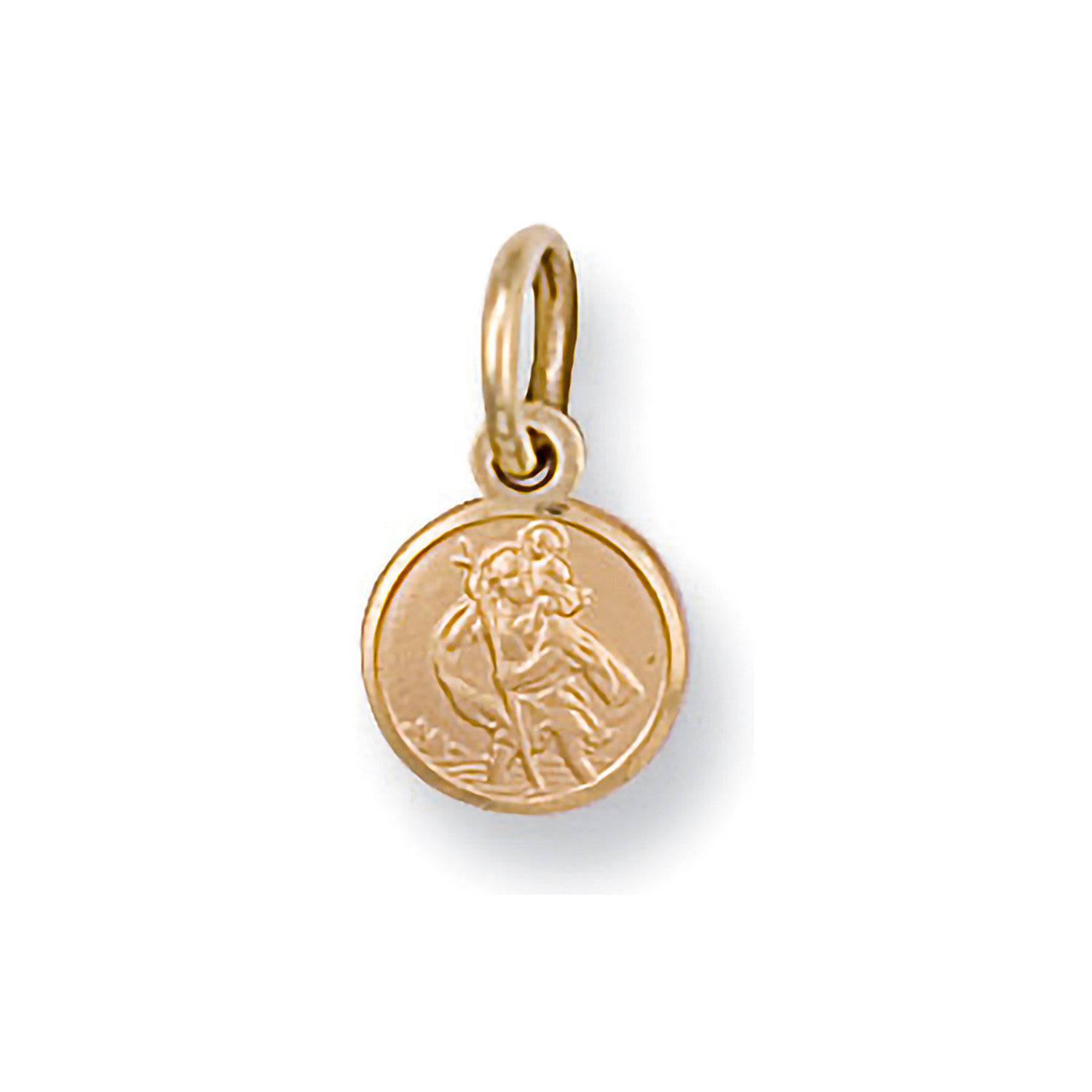 Yellow Gold St Christopher Pendant - 9ct Gold