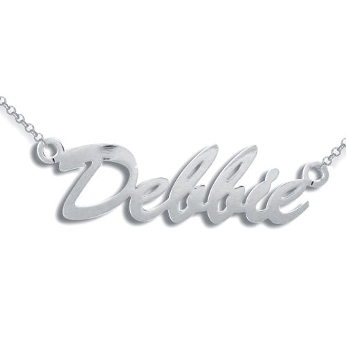 925 Sterling Silver Personalised Nameplate