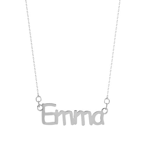 925 Silver Personalised Nameplate