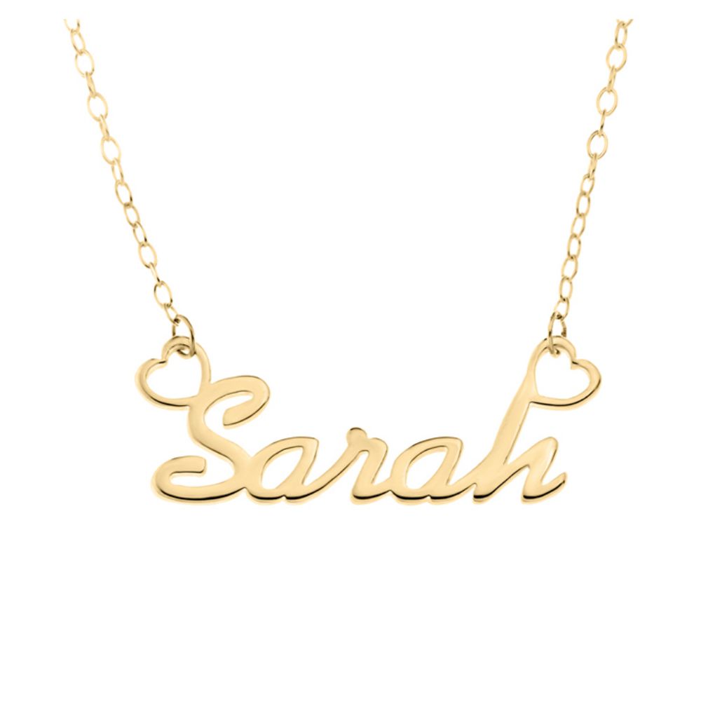 925 Silver Personalised Nameplate