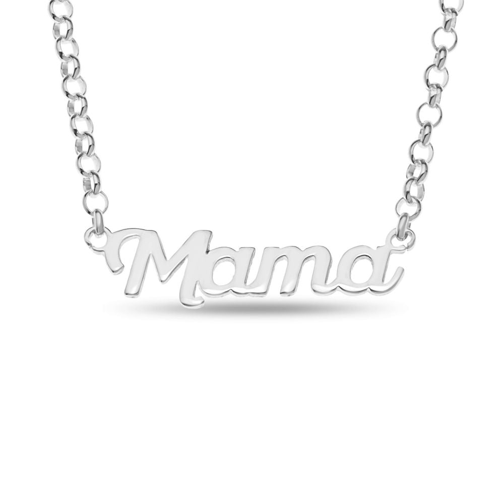925 Silver Personalised Nameplate