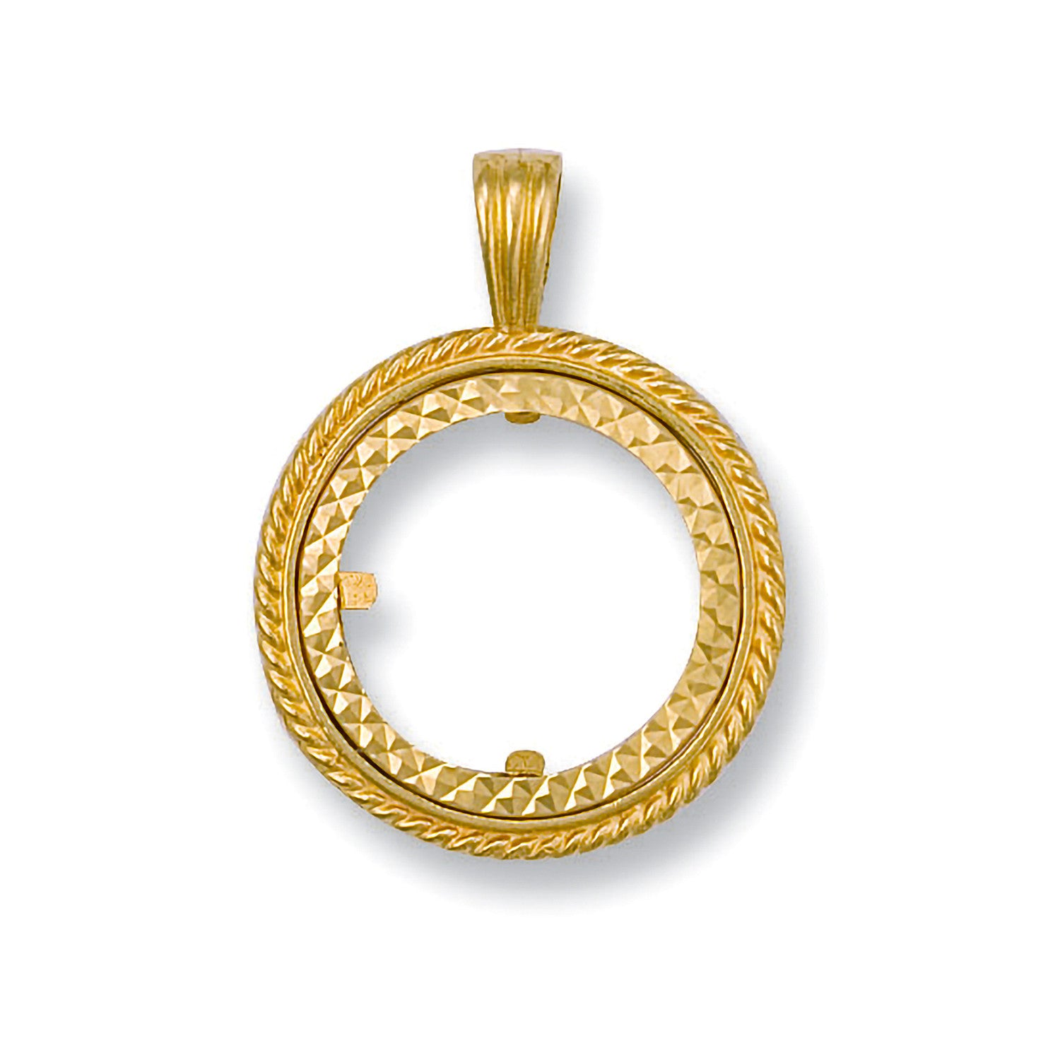 Yellow Gold Half Sovereign Pendant - 9ct Gold