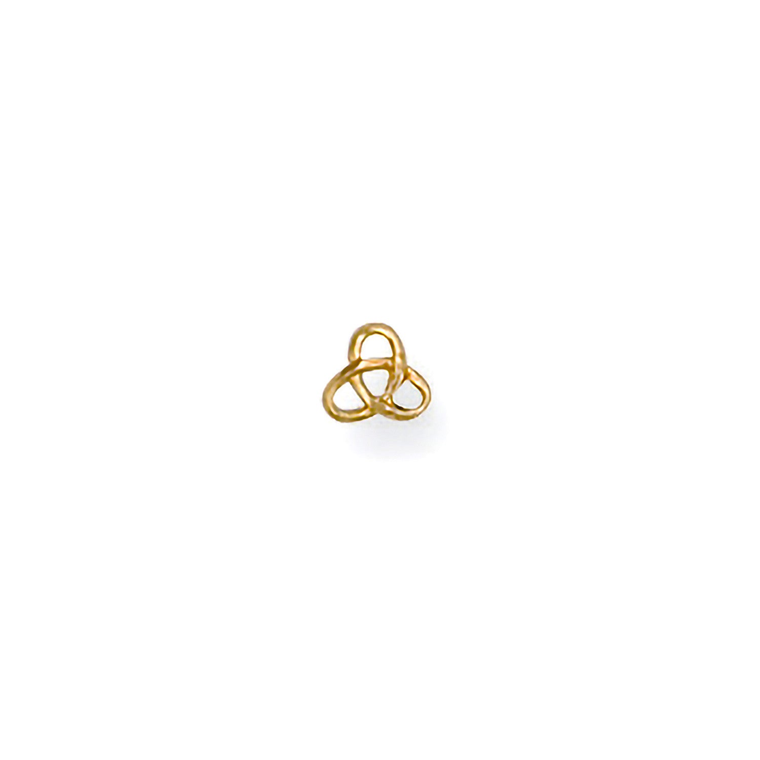 Yellow Gold Celtic Nose Stud - 9ct Gold