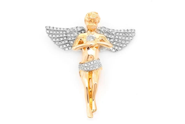 Erkals Jewellers Angel Diamond Pendant 18K Gold 0.50ctw