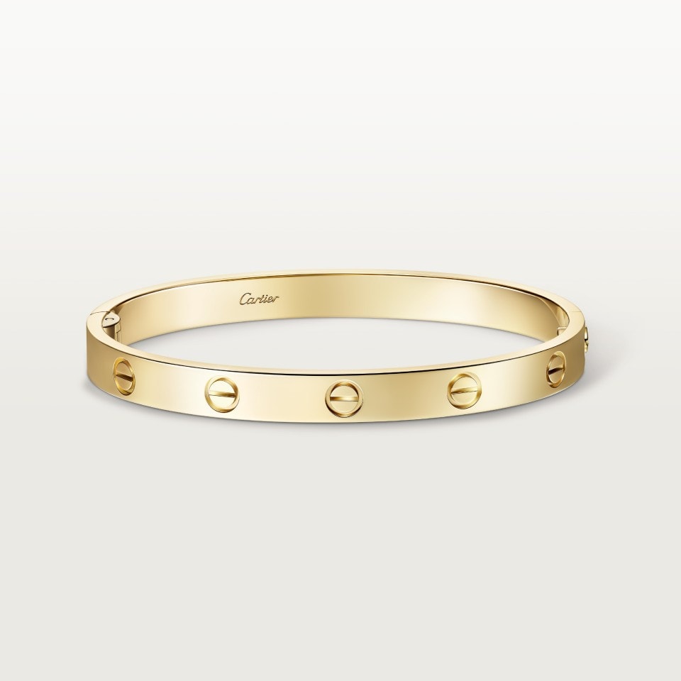 Cartier Love Bracelet Classic Model 18K Yellow Gold