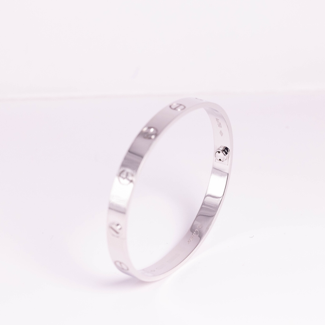 Cartier Love Bracelet 18K White Gold