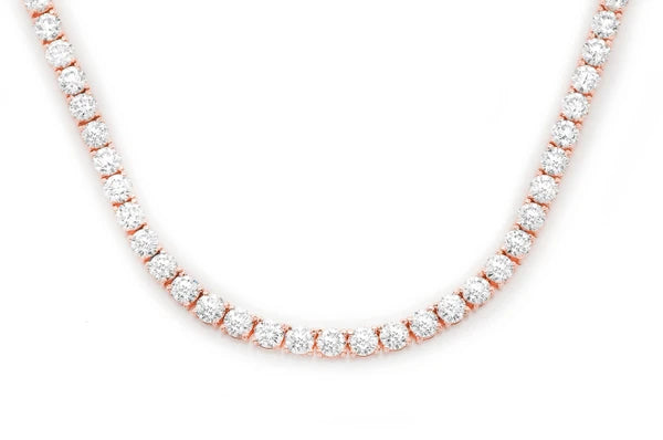 Erkals Jewellers 40pt Prong Set Diamond Tennis Necklace 18K Gold 45.00ctw