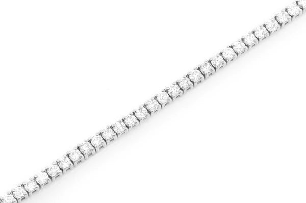 Erkals Jewellers 2pt Prong Set Diamond Tennis Bracelet 18K Gold 2.00ctw