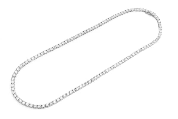 Erkals Jewellers 40pt Prong Set Diamond Tennis Necklace 18K Gold 45.00ctw