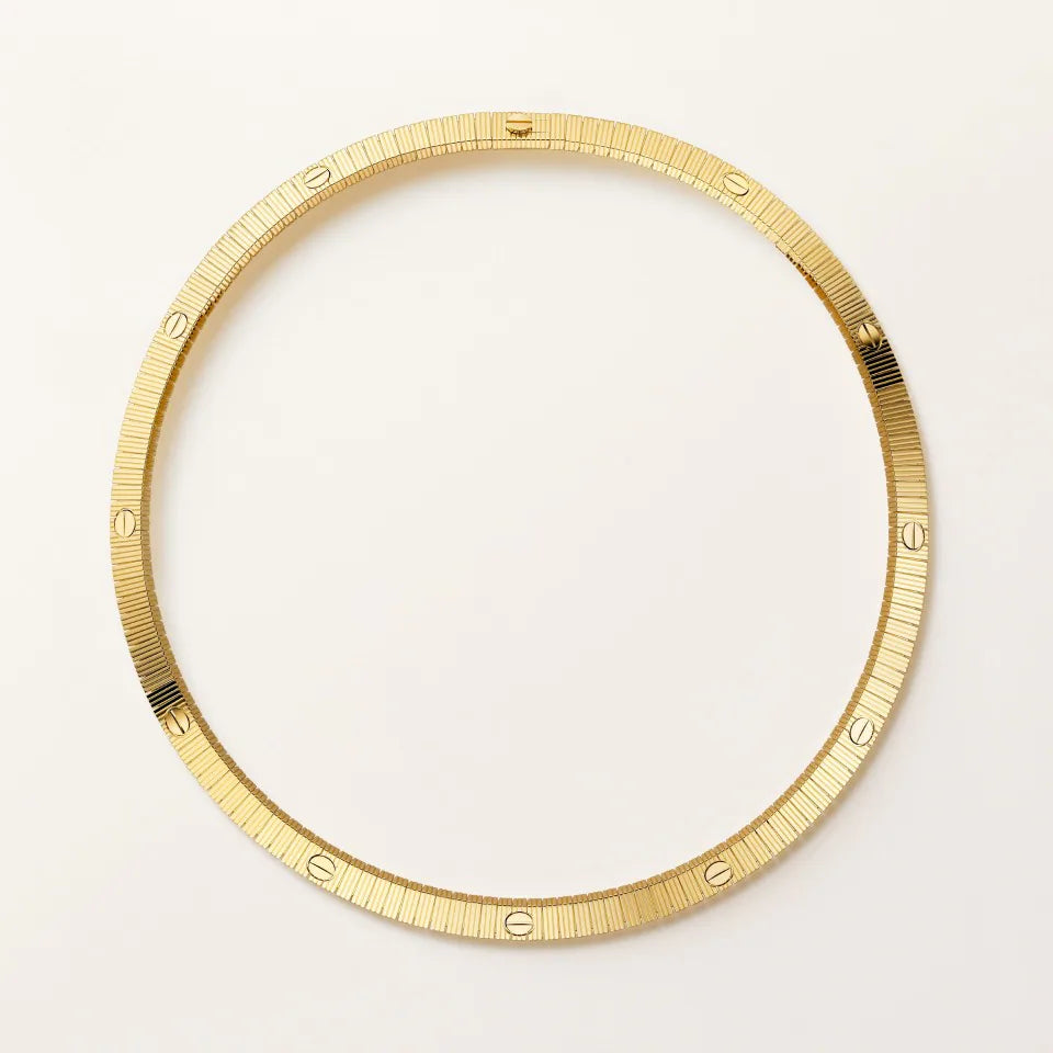 Cartier Love Unlimited Necklace Flexible 18K Yellow Gold
