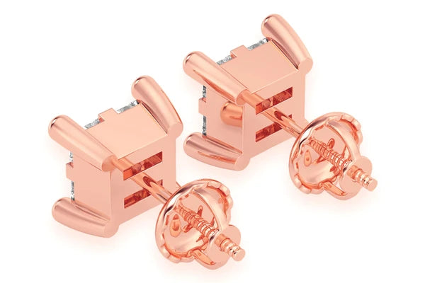 Erkals Jewellers Quad Stud Earrings 18K Gold 0.25ctw