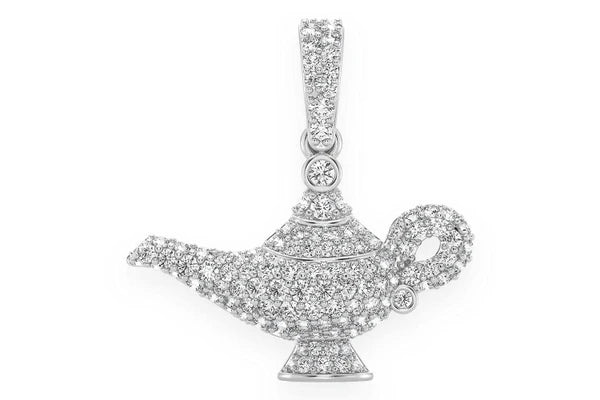 Erkals Jewellers Magic Lamp Pendant 18K Gold Diamond 0.50ctw