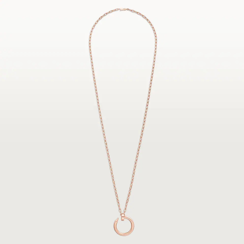 Cartier Juste un Clou Long Necklace Multi-Wear Extra-Large Model 18K Rose Gold