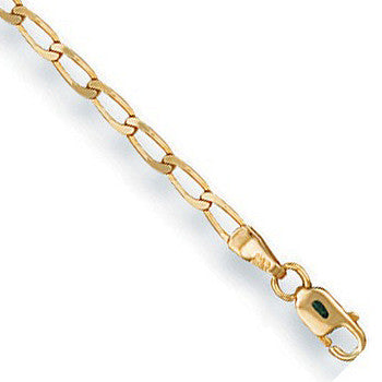 Yellow Gold Rada Anklet - 9ct Gold