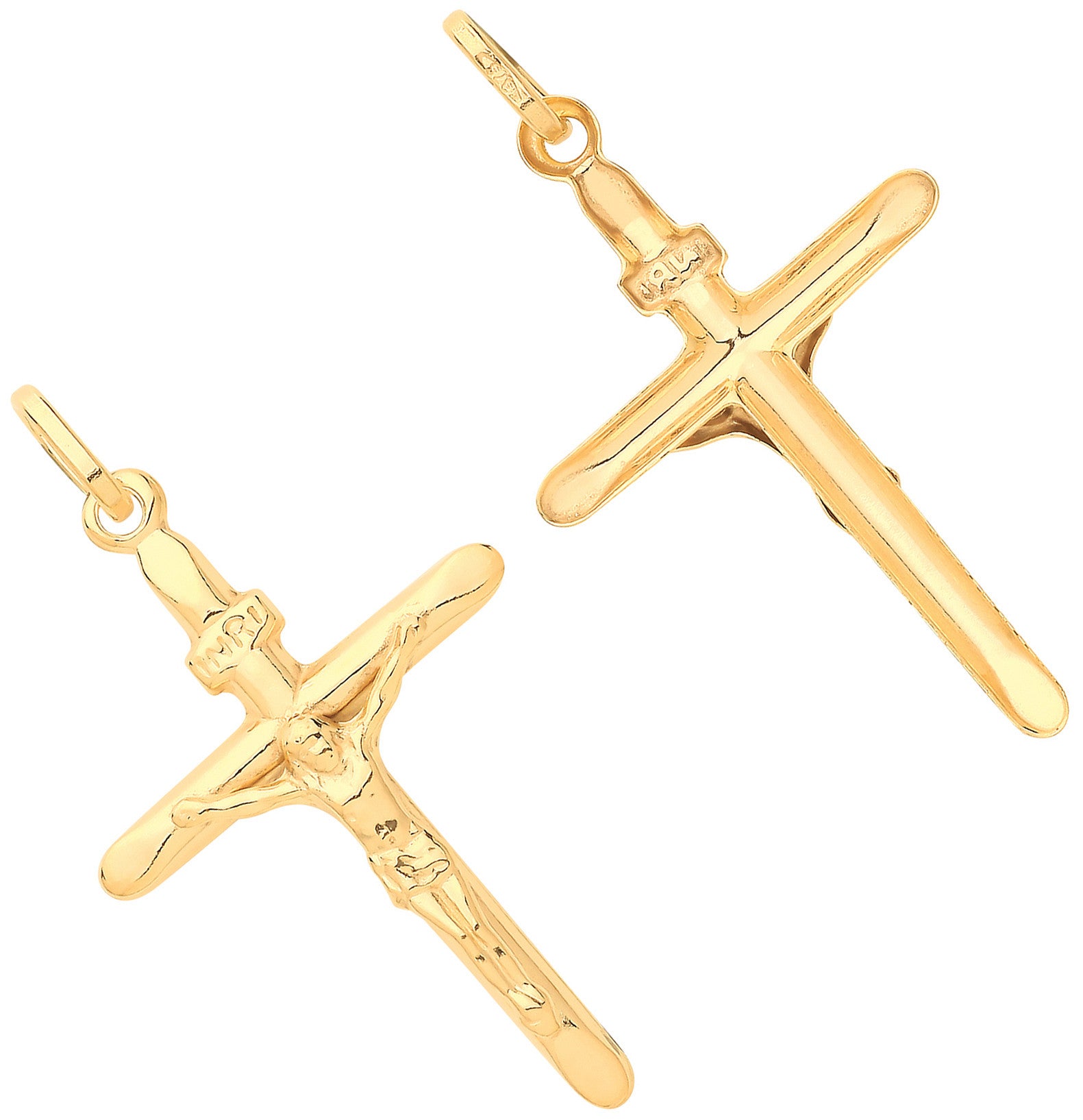 Yellow Gold Crucifix - 9ct Gold