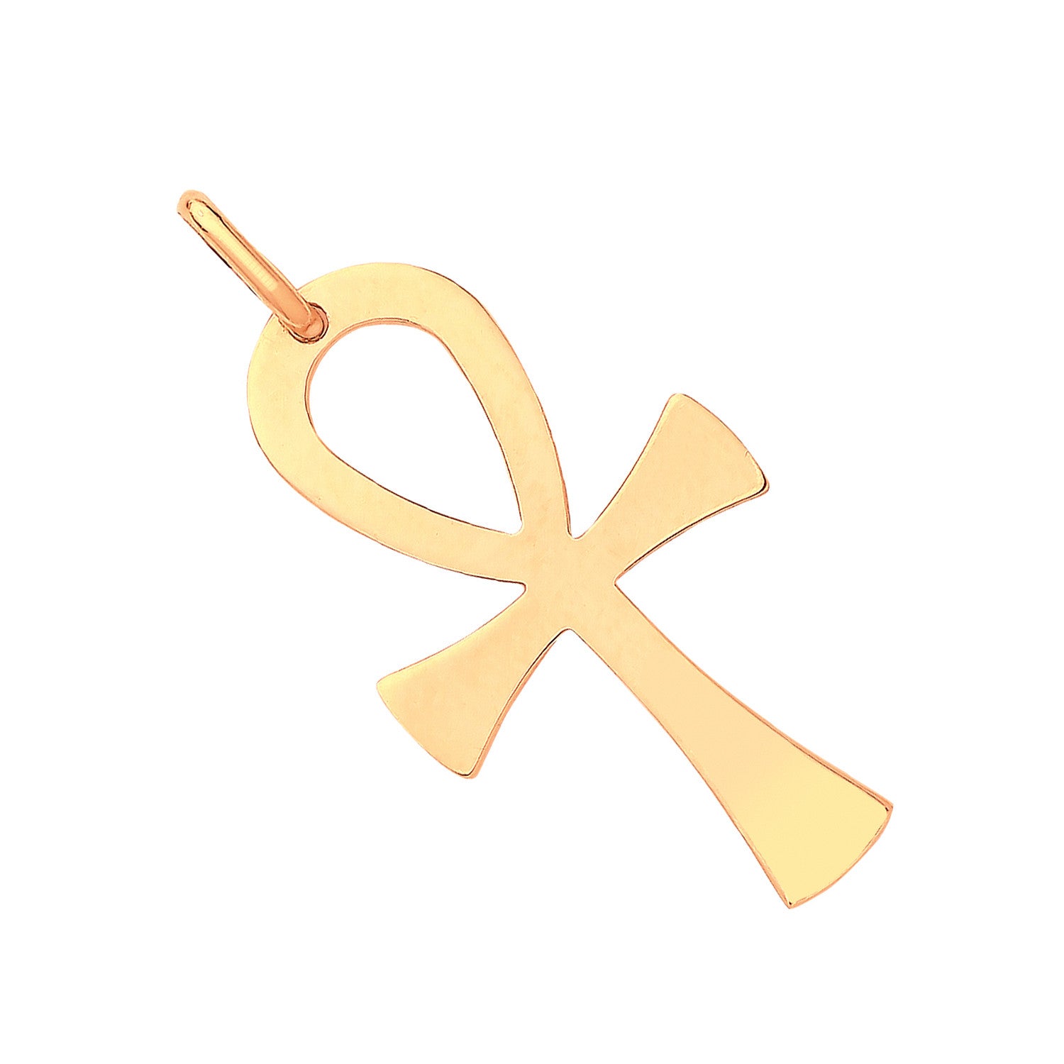 Yellow Gold Ankh Cross - Key of Life - 9ct Gold