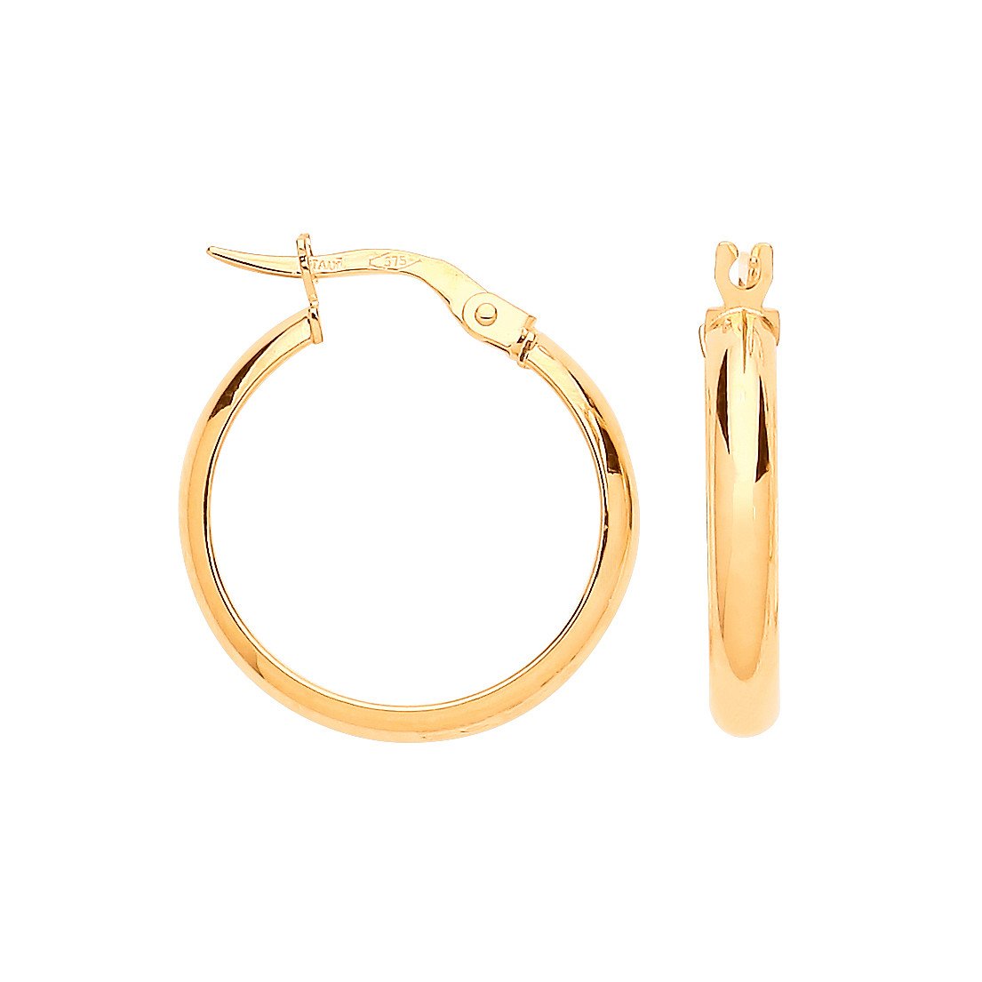 Y/G 20mm Hoop Earrings
