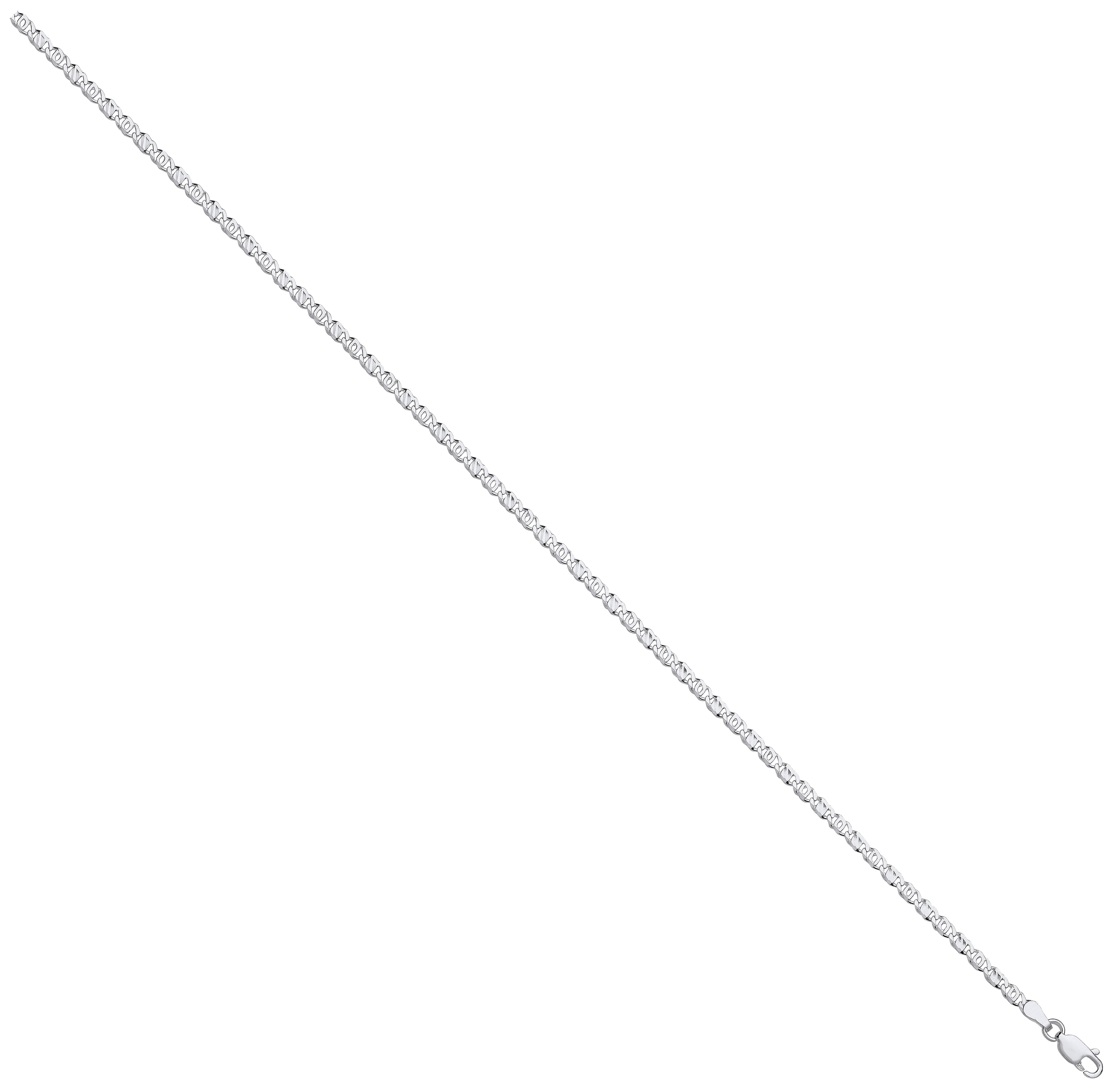 Silver 2.8mm Anchor Chain - Silver