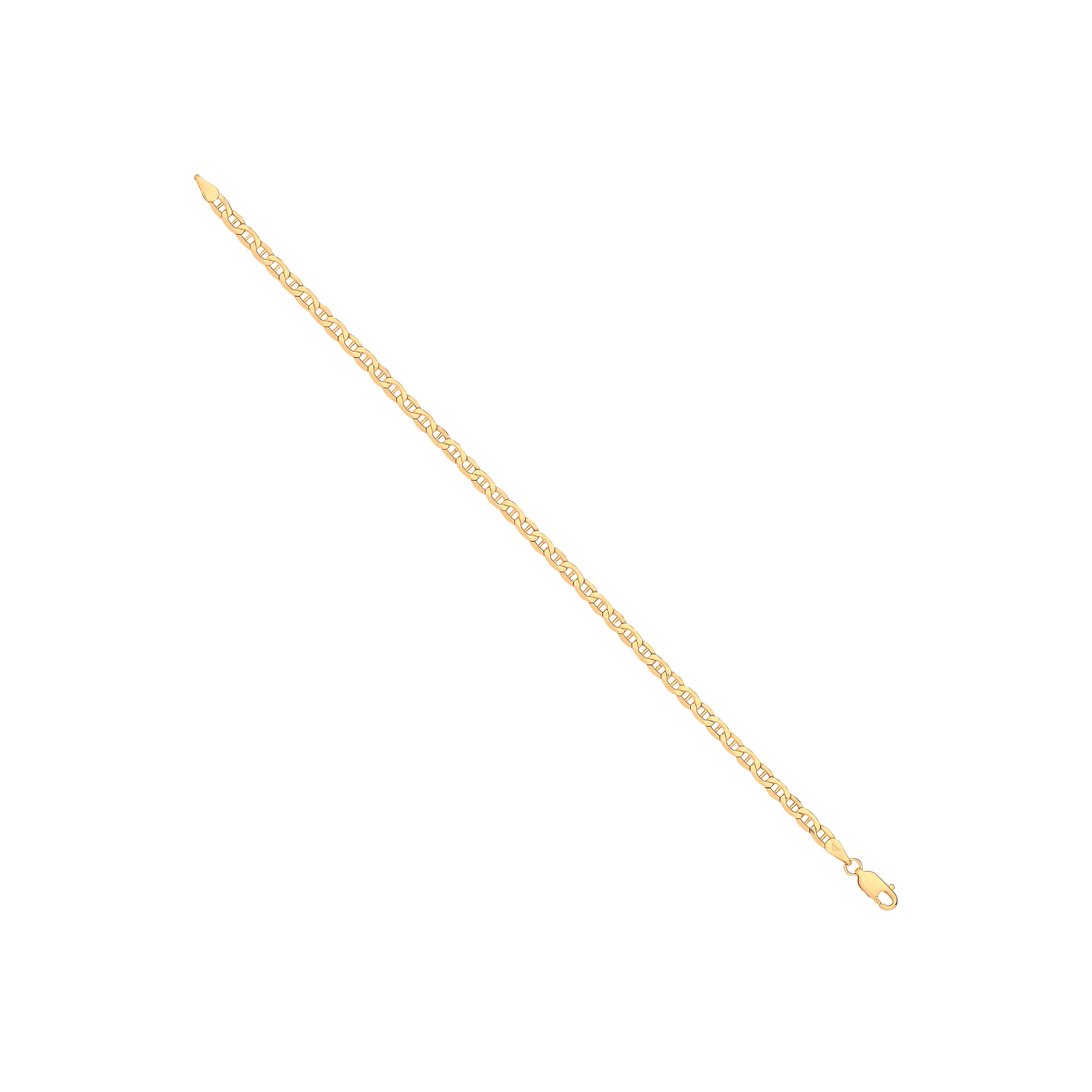 14ct Yellow Gold Flat Anchor 3.5mm Chain - 14ct Gold