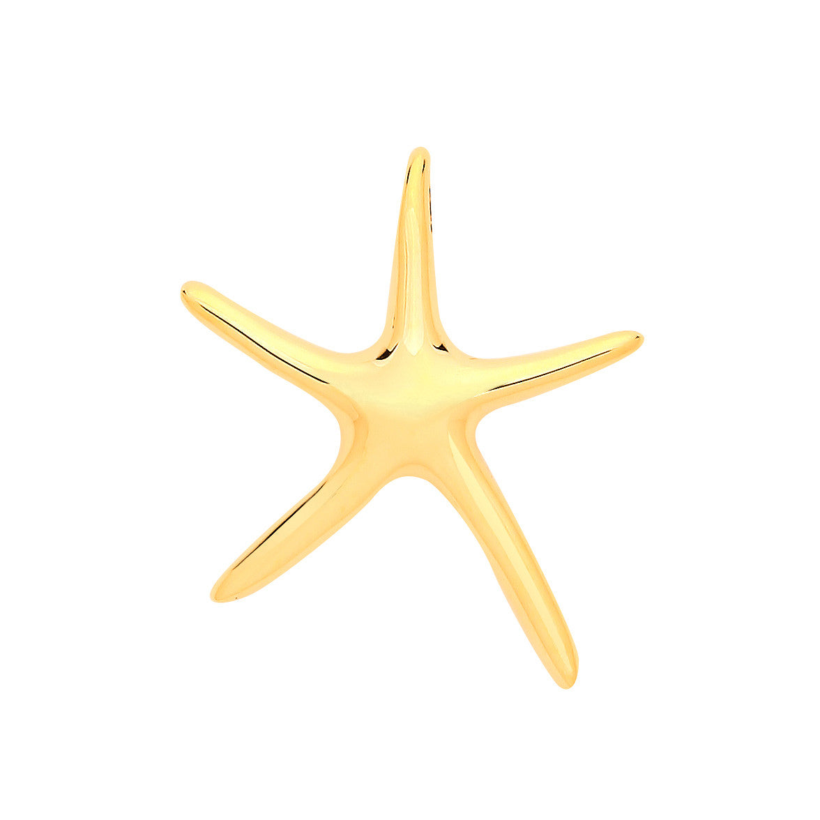 Yellow Gold Starfish Pendant - 9ct Gold