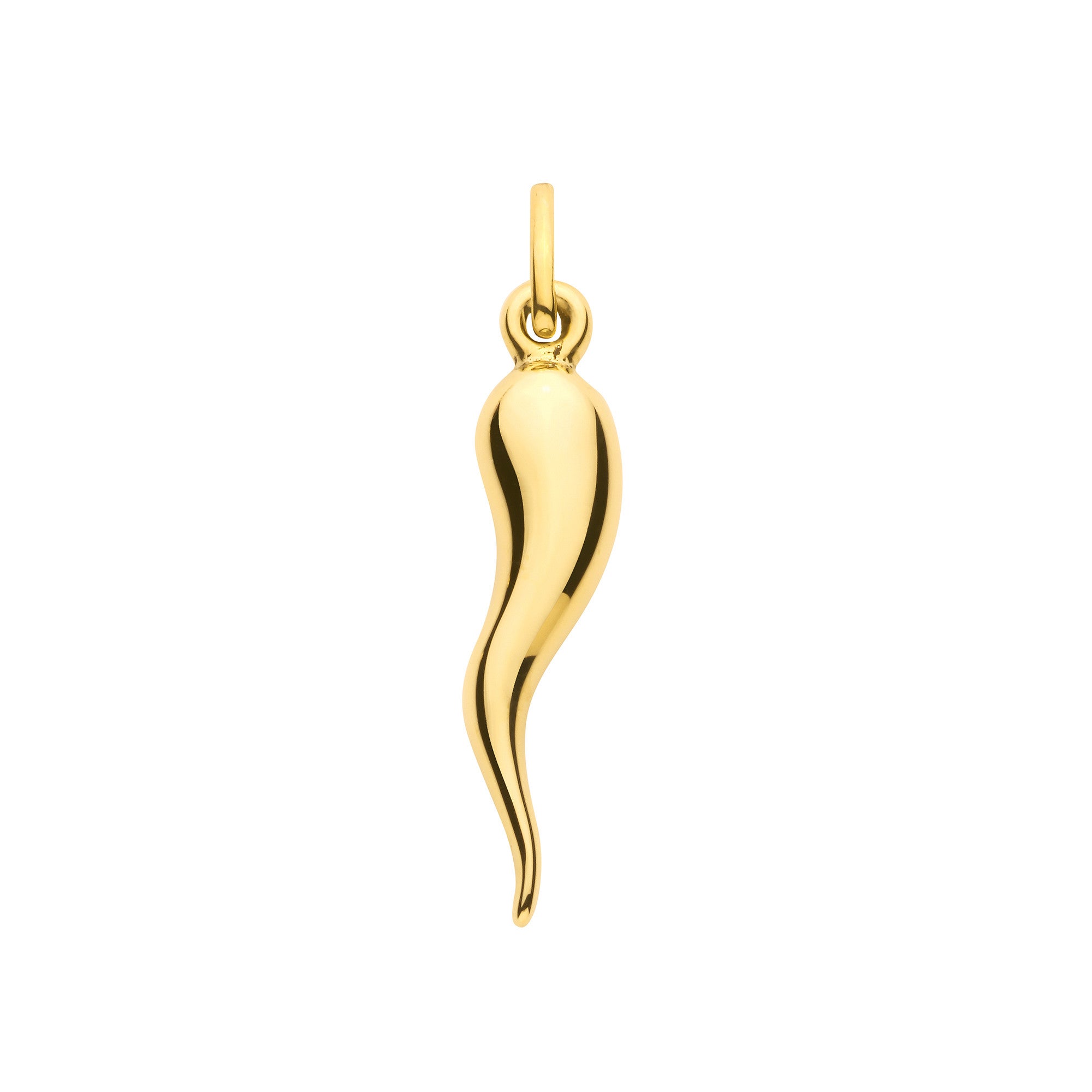 Yellow Gold Horn of Life Pendant - 9ct Gold
