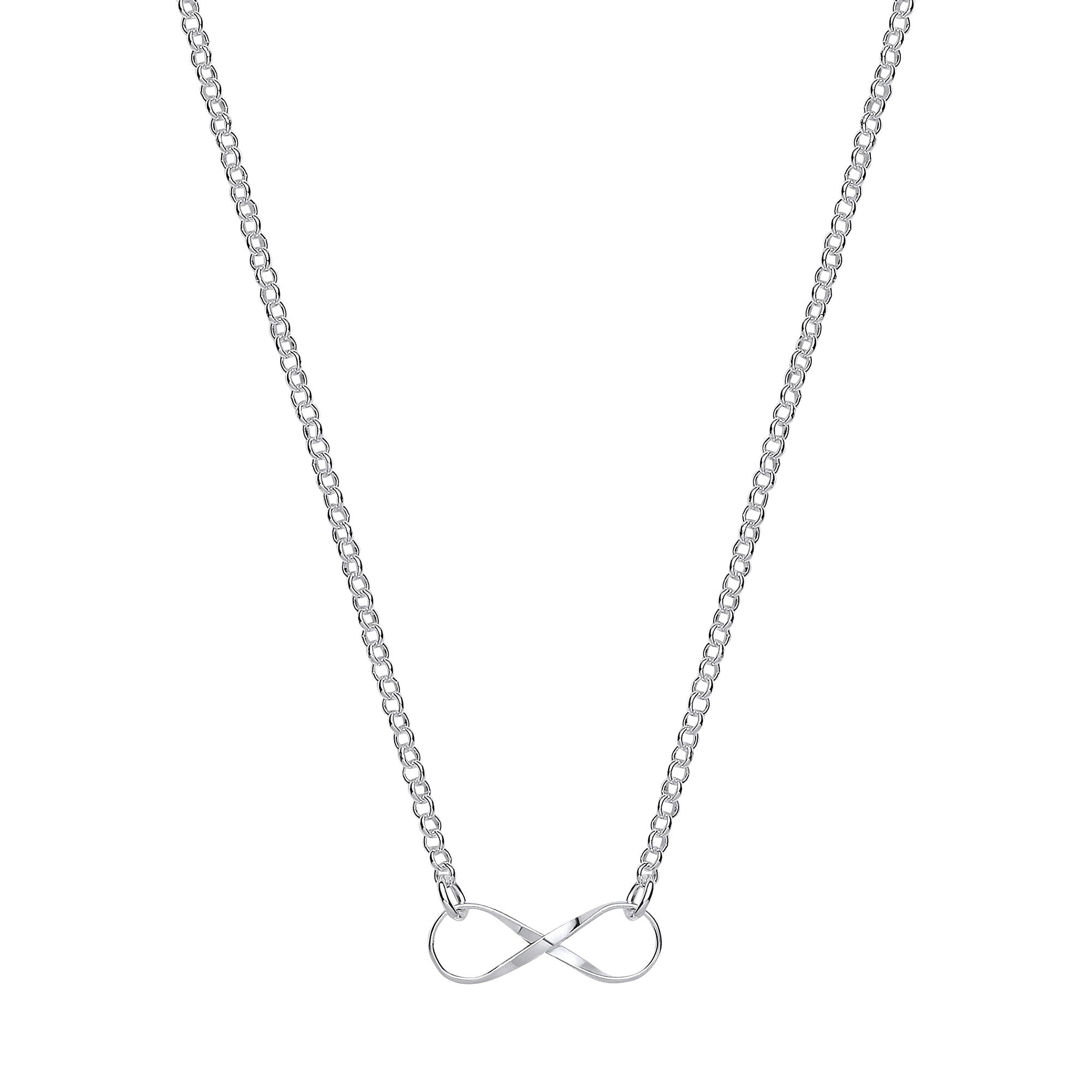 Silver Infinity Pendant Chain/Bracelet