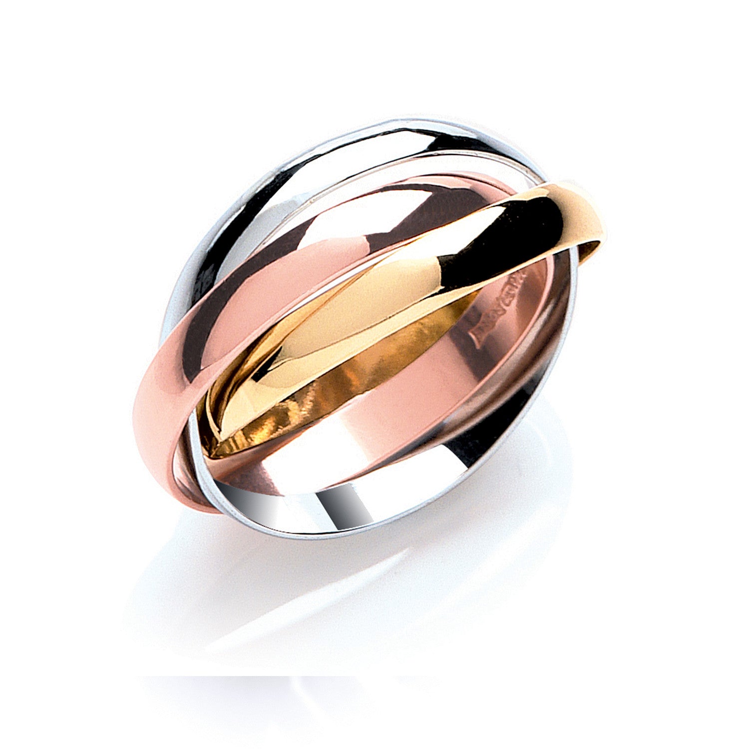 Silver 3mm Russian Wedding Ring - Silver