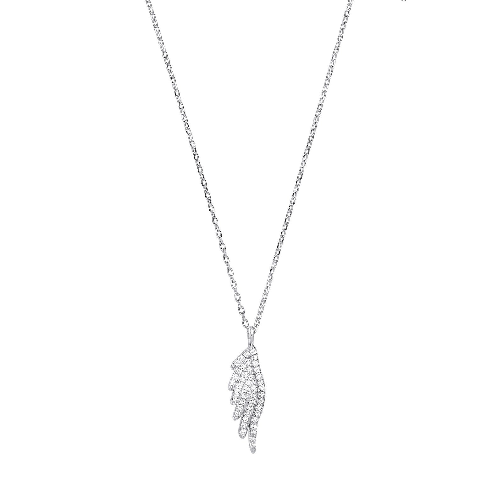 Silver Angel Wing 16" Necklace/Ladies Bracelet