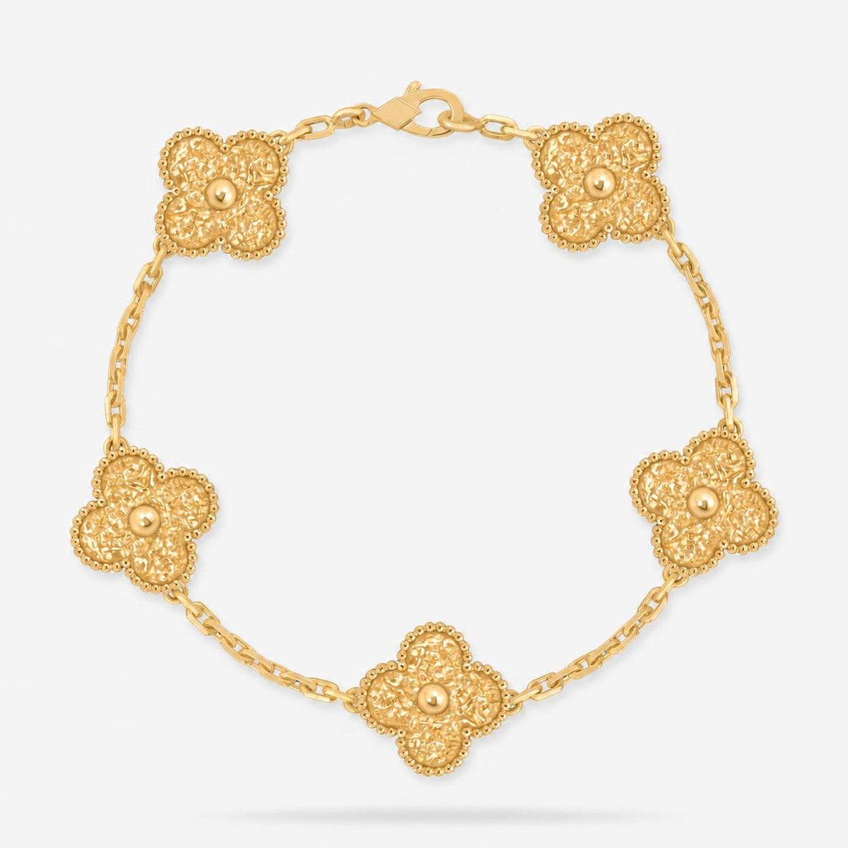 Van Cleef & Arpels Pulsera Vintage Alhambra 5 Motivos Oro amarillo de 18 quilates