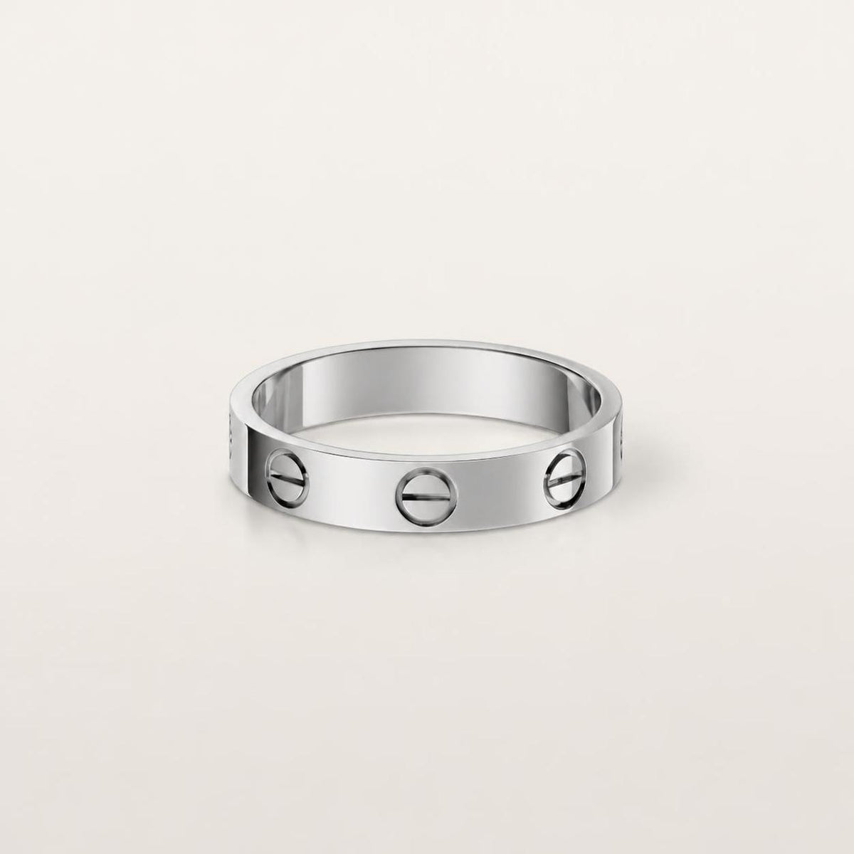 Cartier Love Ring Small Model 18K White Gold