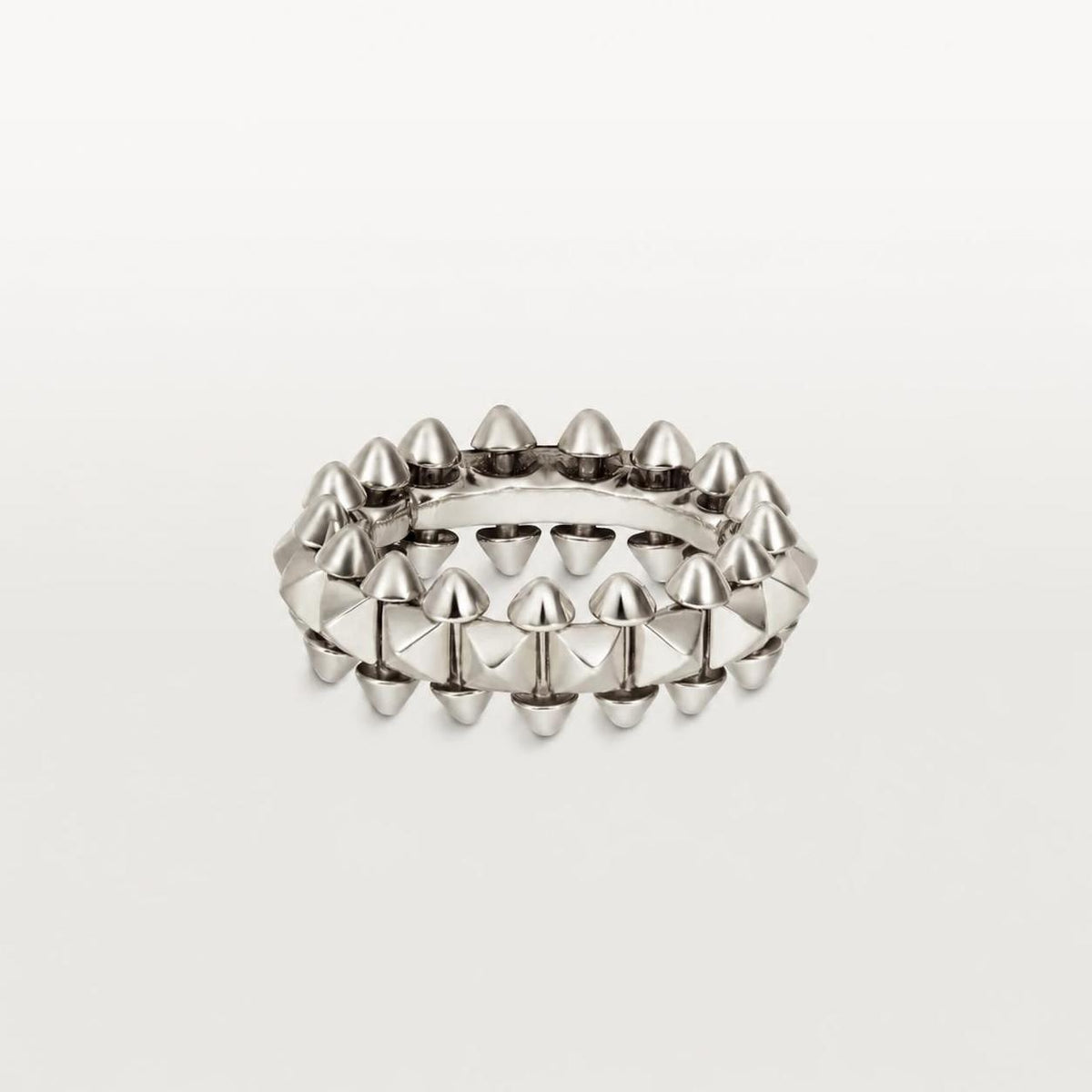 Cartier Clash de Cartier Ring Medium Model Non-Rhodiumised 18K White Gold