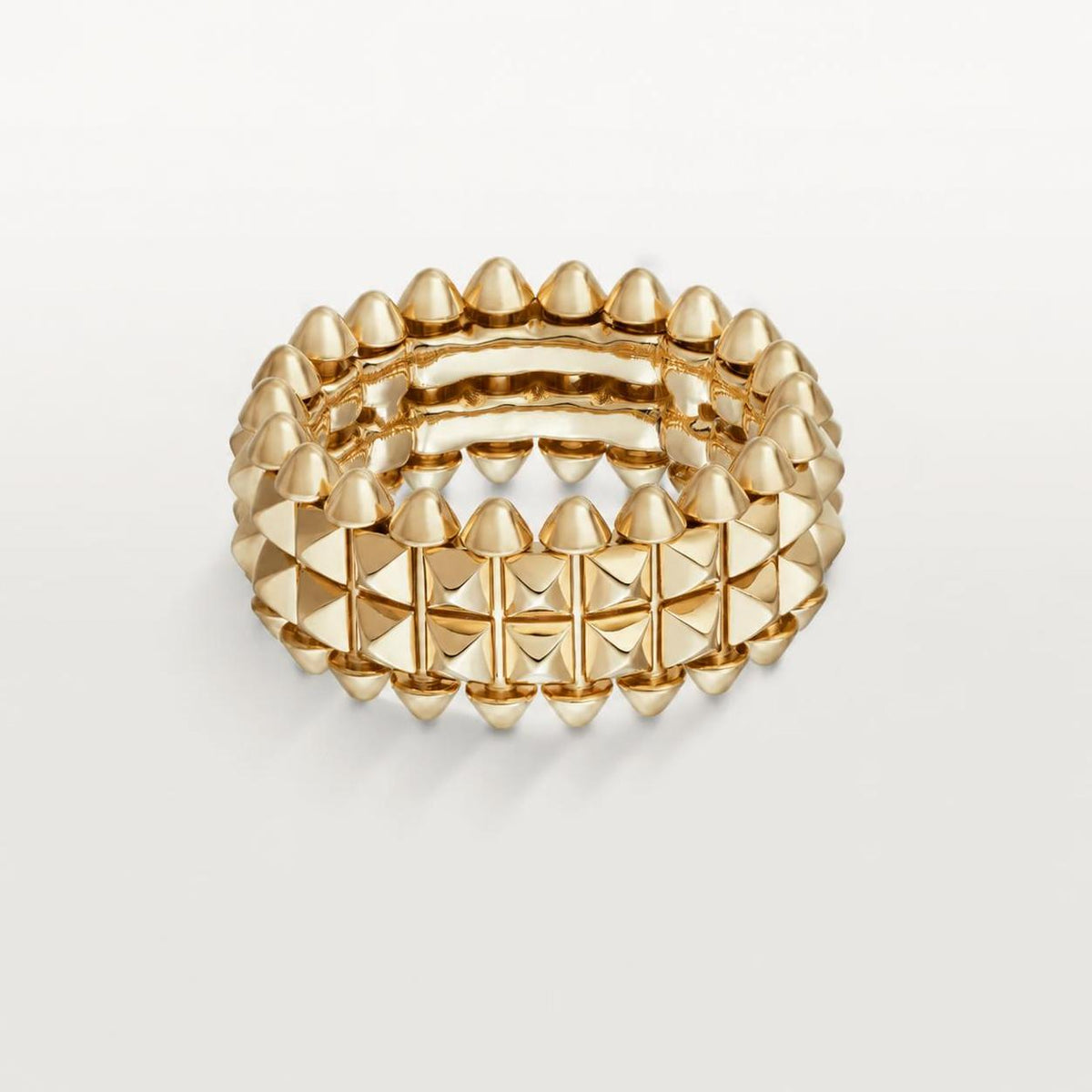 Cartier Clash de Cartier Ring Double Row 18K Yellow Gold