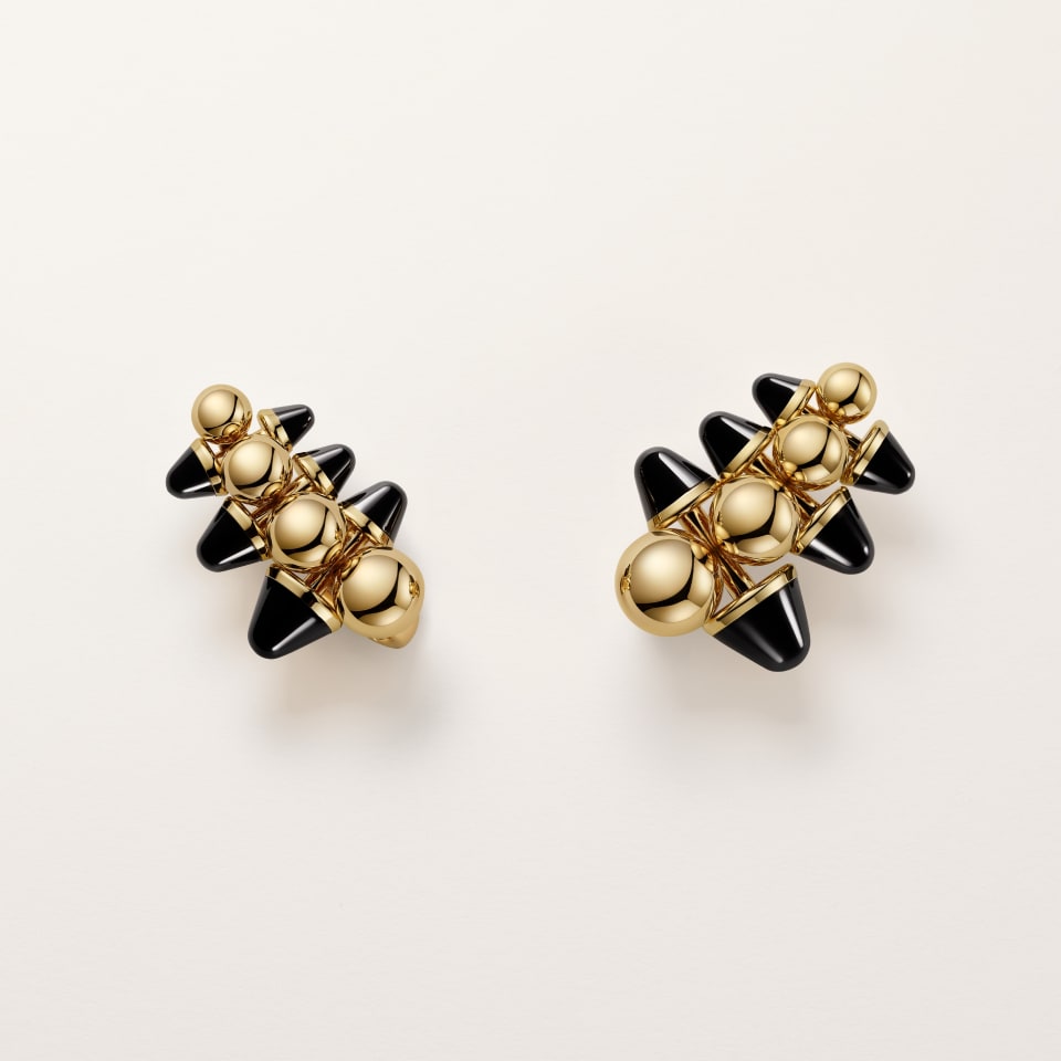Cartier Clash de Cartier Earrings Extra-Large Onyx Multiwear
