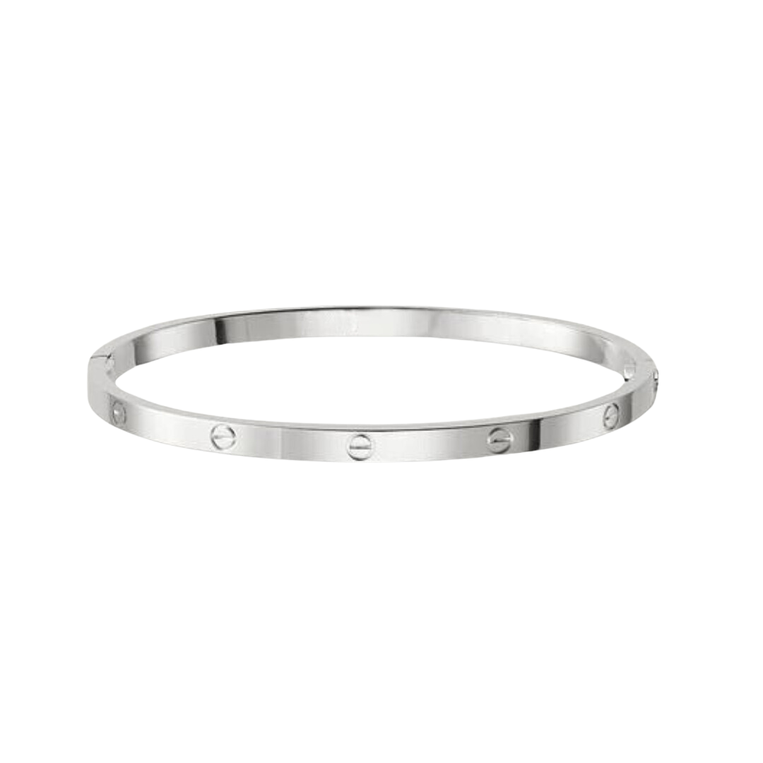 Petit bracelet Love en or blanc 18 carats