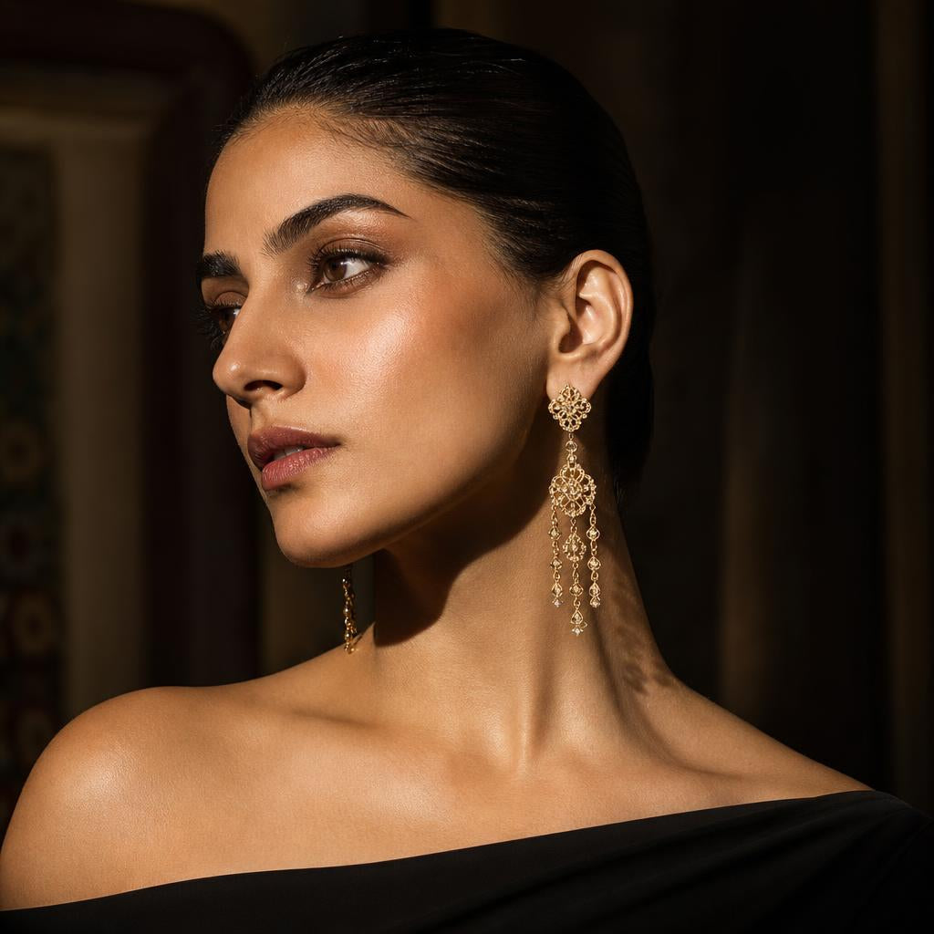 Gold Earrings — Erkals