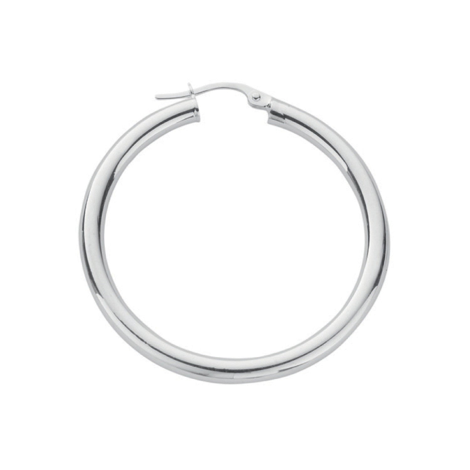 Silver Hoop Earrings